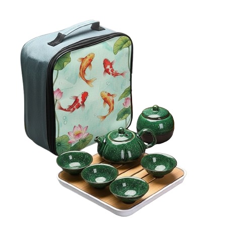 Tao Chi Tea Pot With Travel bag